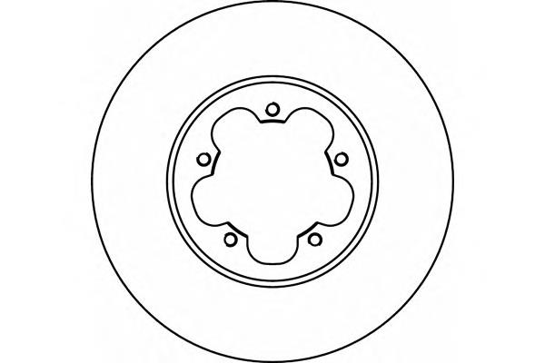 Do koszyka 1503290 Ford Tarcza hamulcowa przednia