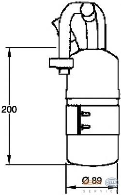 Osuszacz klimatyzacji 95505 Nissens