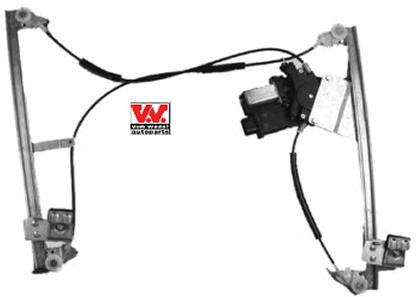 Mechanizm podnoszenia szyby drzwi przednich prawych VAG 6N3837462D cena, od 49,91 USD