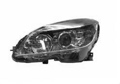 2048208461 Mercedes Reflektor prawy