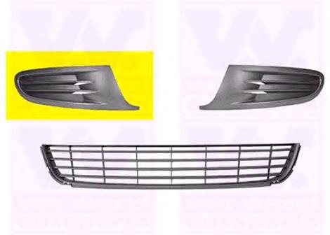 Do koszyka 5K0853666A9B9 VAG Zaślepka (kratka) lamp przeciwmgielnych zderzaka przedniego prawa