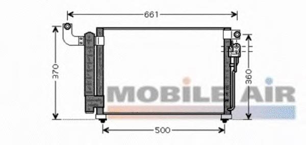 Chłodnica klimatyzacji Hyundai/Kia 976061G300 cena, od 120,88 USD