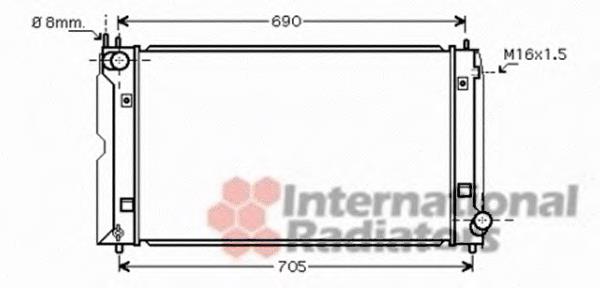 Chłodnica silnika Toyota MN4221334000
