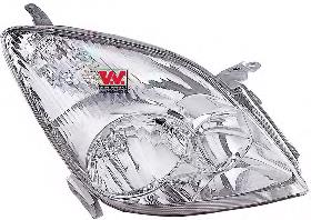 Reflektor prawy Toyota Corolla VERSO minivan (E12J) (2001 - 2004) cena, od 141,51 USD