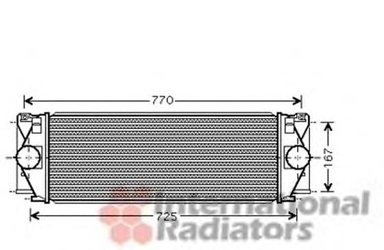 Chłodnica intercoolera VAG A9065010101
