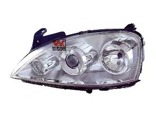 Reflektor lewy Opel 93177646 cena, od 57,89 USD