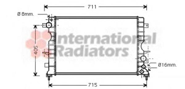 Chłodnica silnika Land Rover PCC107270 cena, od 182,05 USD