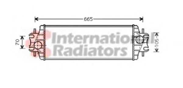 Chłodnica intercoolera Renault (RVI) 7700312903G cena, od 62,99 USD