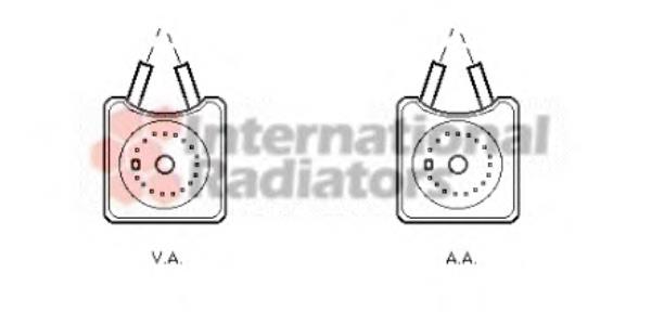 Chłodnica oleju, pod filtrem VAG 709269280 cena, od 30,73 USD
