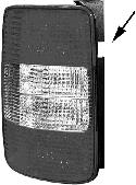 Lampa zespolona tylna lewa VAG 2K0945095P