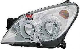 Do koszyka 1216659 Opel Reflektor lewy