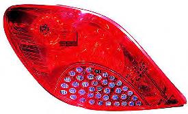 Do koszyka Lampa zespolona tylna lewa Peugeot 207  WA, WC