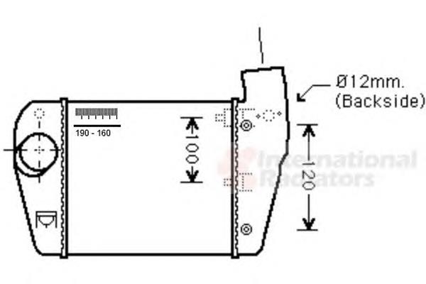 Chłodnica intercoolera VAG 4F0145805AA cena, od 81,53 USD