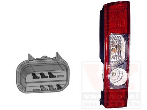 Lampa zespolona tylna prawa Fiat/Alfa/Lancia 1366453080 cena, od 112,75 USD