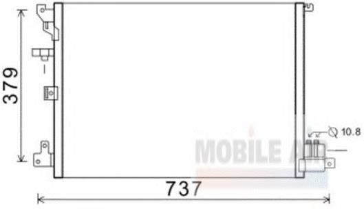 Chłodnica klimatyzacji Volvo 31369510 cena, od 140,17 USD