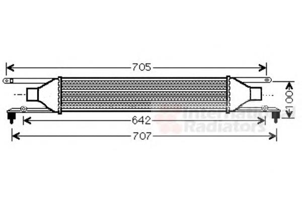 Do koszyka 51837369 Fiat/Alfa/Lancia Chłodnica intercoolera
