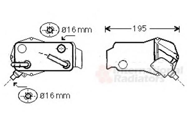 Chłodnica automatycznej/mechanicznej skrzyni biegów do BMW 1 (E81, E87)