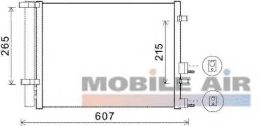 Chłodnica klimatyzacji Hyundai/Kia 976061J000 cena, od 98,74 USD