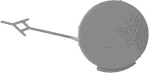 Zaślepka haku holowniczego zderzaka przednia Opel Insignia A sedana (G09) (2008 - 2017) cena, od 19,91 USD