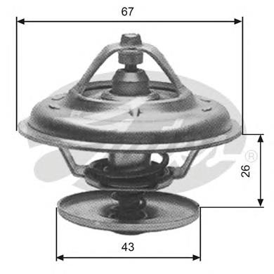 Termostat TH13380G1 Gates