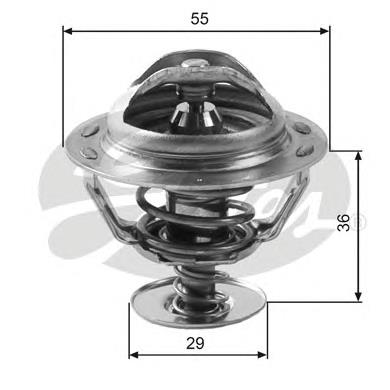 Termostat Peugeot/Citroen 133823 cena, od 37,19 USD