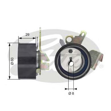 82998 Peugeot/Citroen Rolka napinacza paska rozrządu