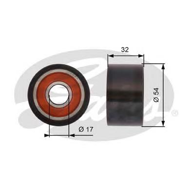 Rolka prowadząca kierunkowa paska rozrządu Gates T42167 cena, od 17,41 USD
