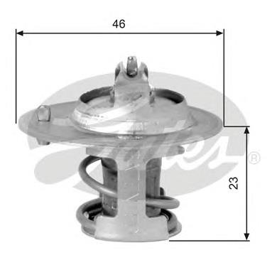 Termostat Chrysler 68210217AA cena, od 19,99 USD