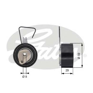 LHP100900L Land Rover Rolka napinacza paska rozrządu
