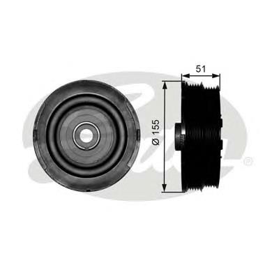 Koło pasowe wału korbowego Metalcaucho 14553 cena, od 116,63 USD