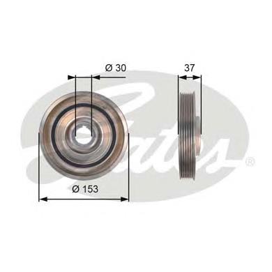 Koło pasowe wału korbowego Ford 9643354180 cena, od 59,74 USD