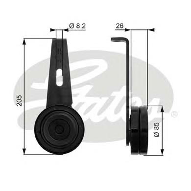 Rolka napinacza paska napędowego LUK 531009710 cena, od 35,31 USD
