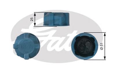 46742378 Fiat/Alfa/Lancia Pokrywa (korek) zbiornika wyrównawczego