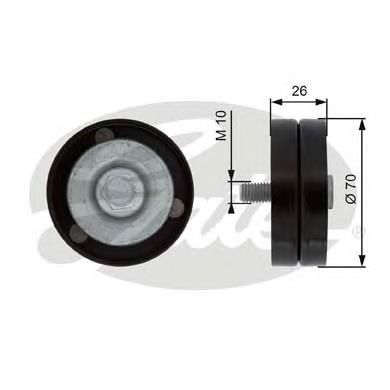 Rolka napinacza paska napędowego Chrysler 5066938AA cena, od 21,41 USD