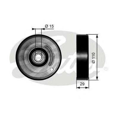 540113 Maxgear Rolka napinacza paska napędowego