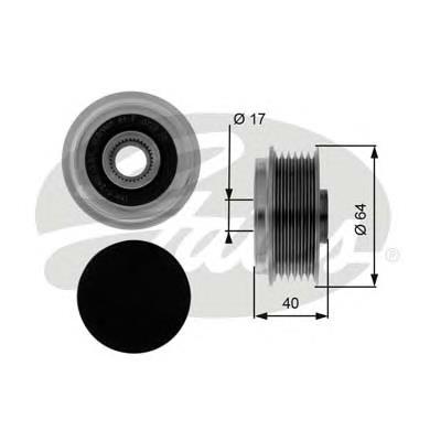 Koło pasowe alternatora Cargo 332314 cena, od 34,22 USD