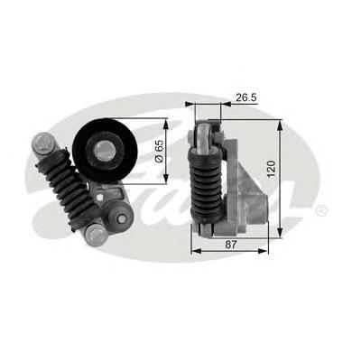 Do koszyka 575152 Peugeot/Citroen Napinacz paska napędowego