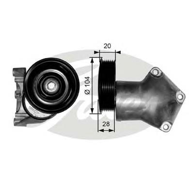 1004481 Ford Napinacz paska napędowego