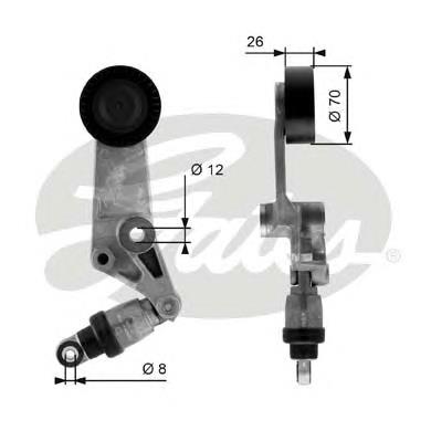 Do koszyka 166200D020 Toyota Napinacz paska napędowego