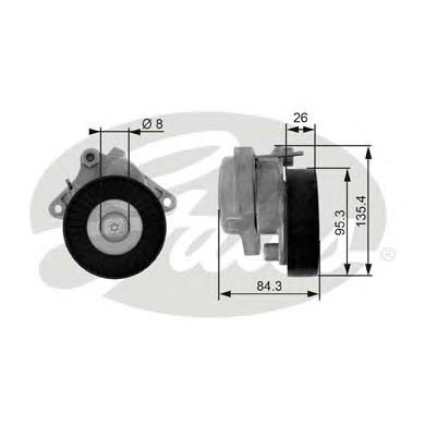 Do koszyka A1122000170 Mercedes Napinacz paska napędowego