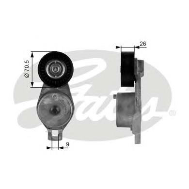 Napinacz paska napędowego Chrysler 04861277AD cena, od 45,97 USD