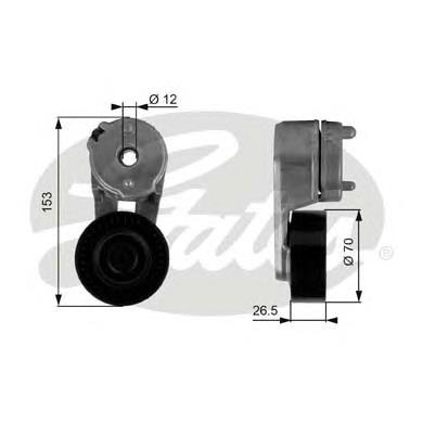 4854089AB Chrysler Napinacz paska napędowego