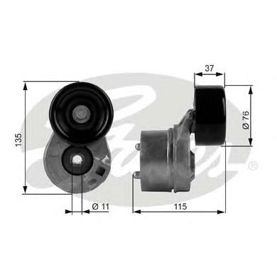 Napinacz paska napędowego Ford 1333203 cena, od 18,48 USD