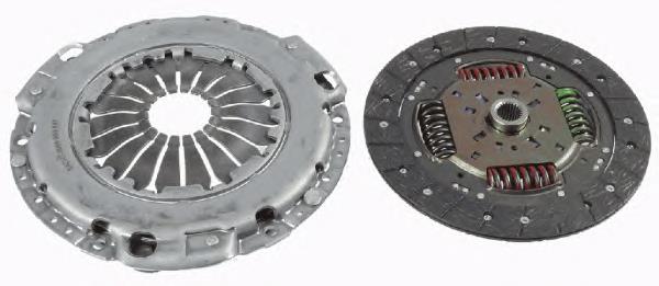 Zestaw sprzęgła (3 części) A0222500501 Mercedes