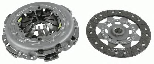 A025250960180 Mercedes Zestaw sprzęgła (3 części)