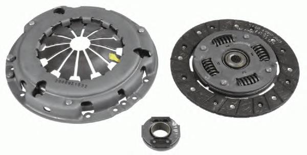 Do koszyka 3000951532 Sachs Zestaw sprzęgła (3 części)