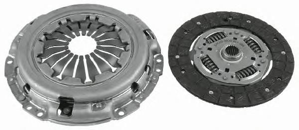 Zestaw sprzęgła (3 części) LUK 621314033 cena, od 127,73 USD