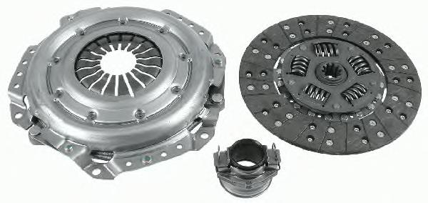 Zestaw sprzęgła (3 części) Jeep Liberty/Cherokee 
