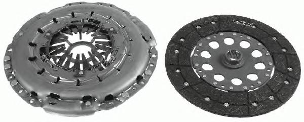 Zestaw sprzęgła (3 części) 626304209 INA