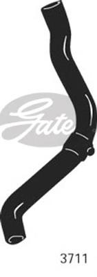 Przewód (króciec) chłodnicy górny Renault Clio 1 BC57, 5357